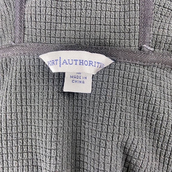 Port Authority Black Softshell Hooded Longline Jacket Women’s Medium - Picture 8 of 11